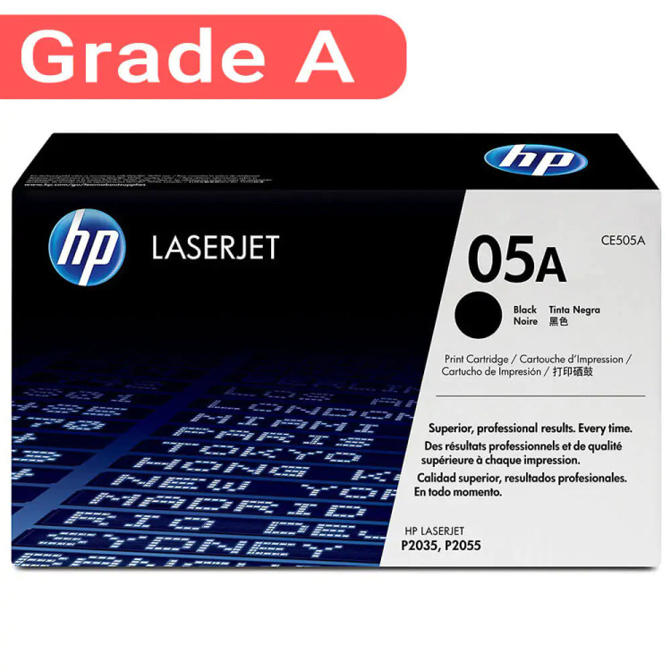 کارتریج تونر مشکی اچ پی HP 05A (پک 10 عددی + یک عدد رایگان)