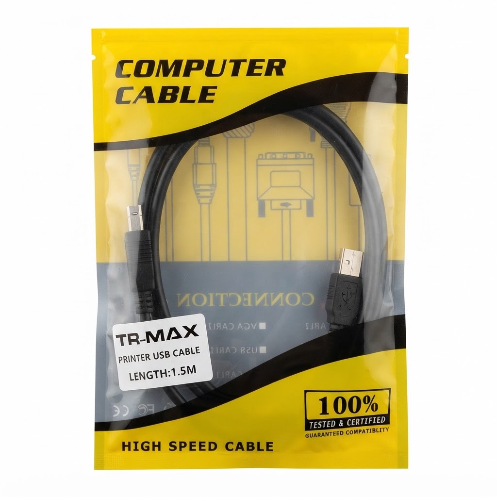 کابل پرینتر 1.5 متری TR MAX